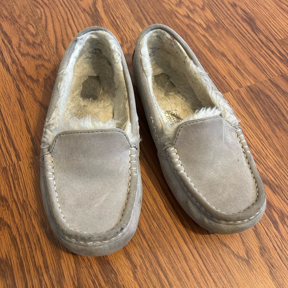 UGG Women's Gray Moccasins